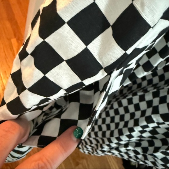 Tuesday of California Black and White Checkered Dress - Picture 6 of 7